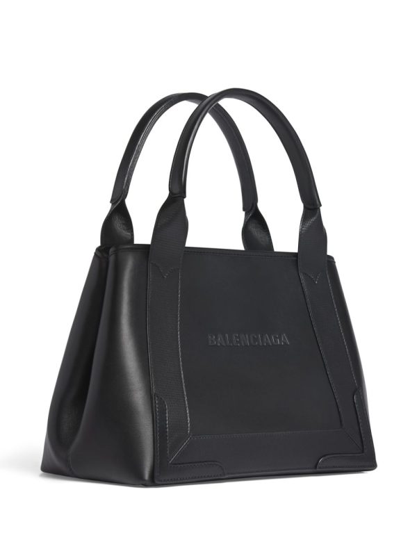 Balenciaga debossed-logo leather tote bag - Image 3