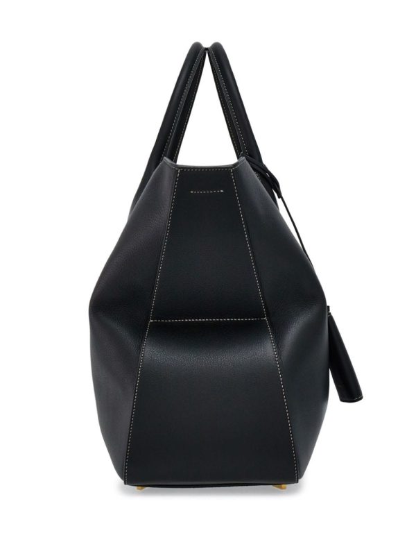 Ferragamo logo-print leather tote bag - Image 3
