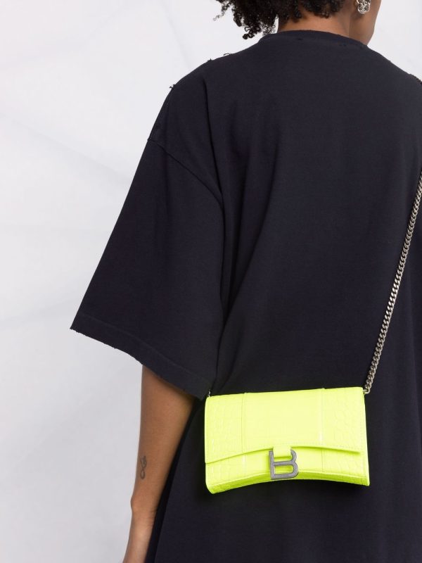 Balenciaga Hourglass wallet crossbody bag - Image 3