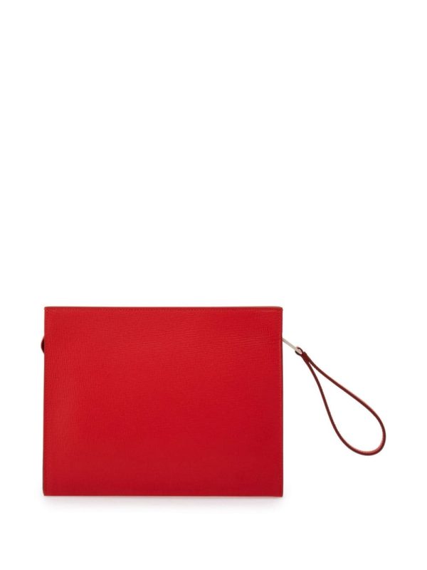 Ferragamo logo-print leather document holder - Image 3