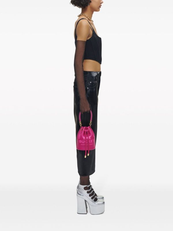 Marc Jacobs The Leather Mini Bucket bag - Image 3