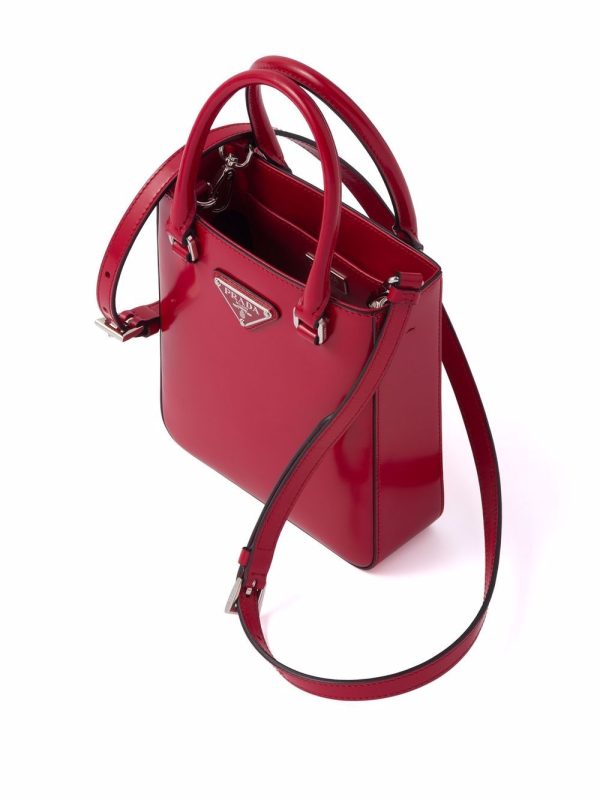 Prada small brushed tote bag - Image 3