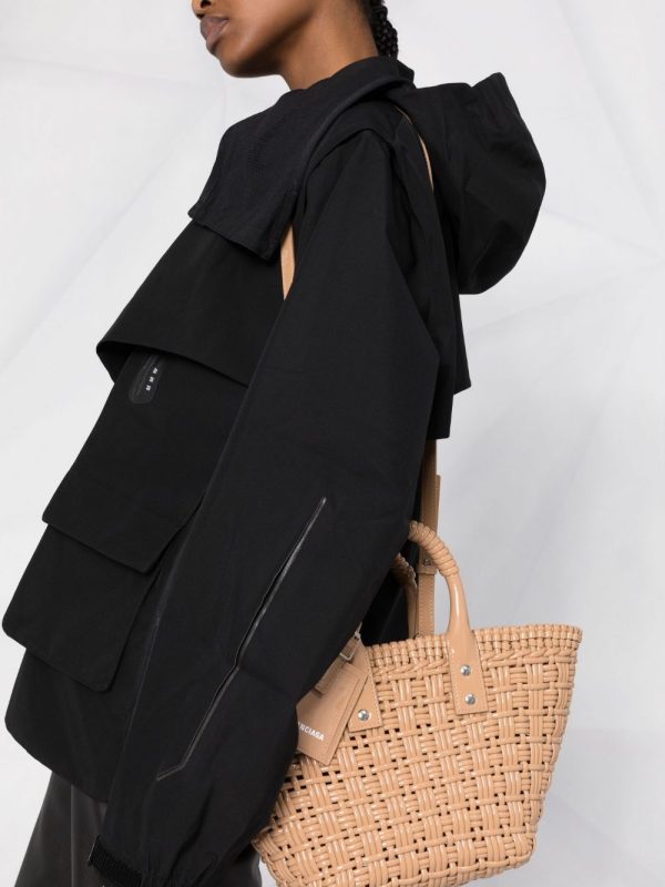 Balenciaga XS Bistro Basket tote bag - Image 3