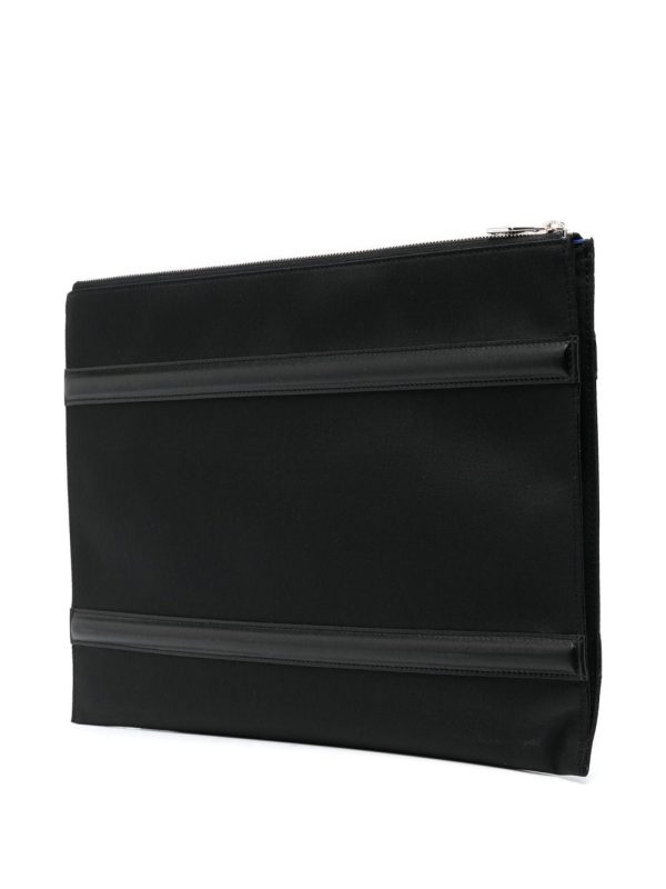 Alexander McQueen Harness logo-print clutch bag - Image 4