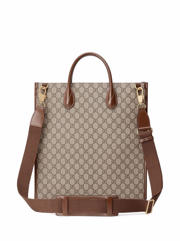 Gucci Interlocking G logo-plaque tote bag - Image 3