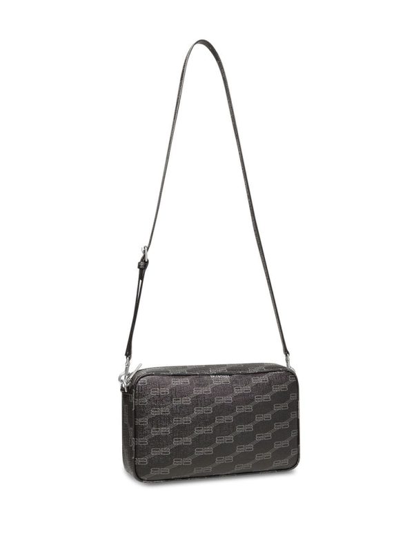 Balenciaga Signature BB-monogram camera bag - Image 3