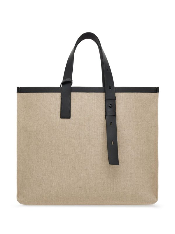 Ferragamo logo-embossed leather tote bag - Image 3