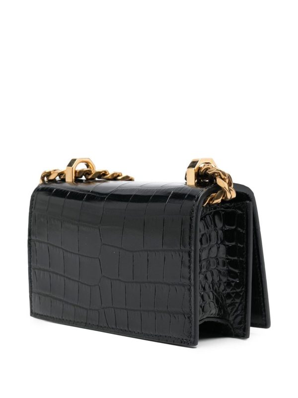Alexander McQueen micro Jewelled Satchel bag - Image 3