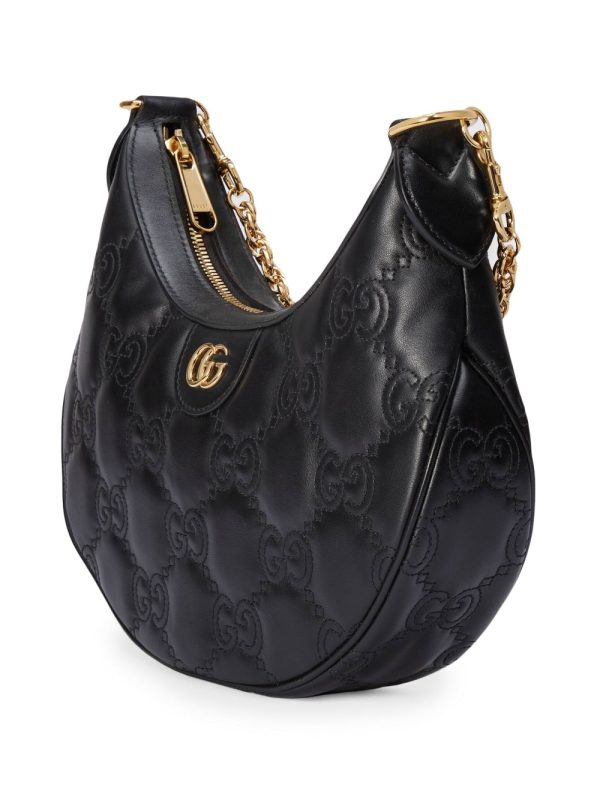 Gucci GG Matelassé half-moon shaped bag - Image 3