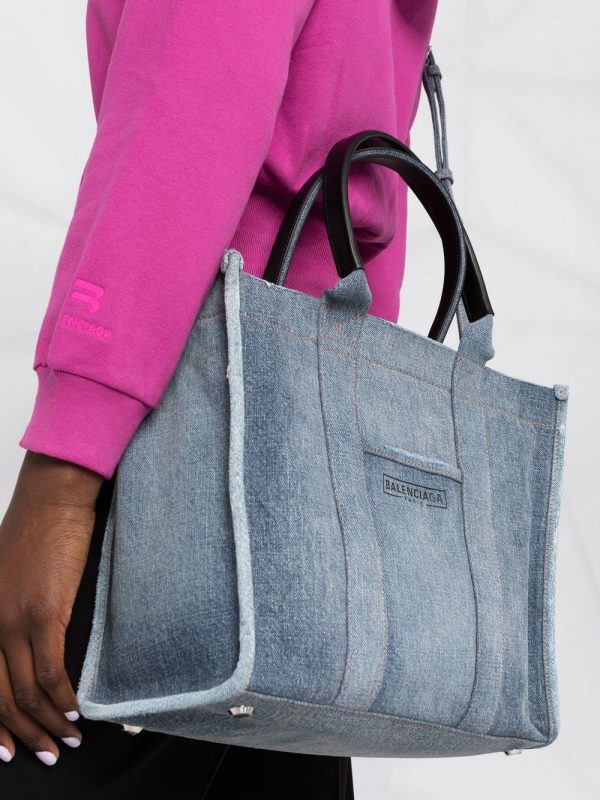 Balenciaga Hardware denim belt bag - Image 3