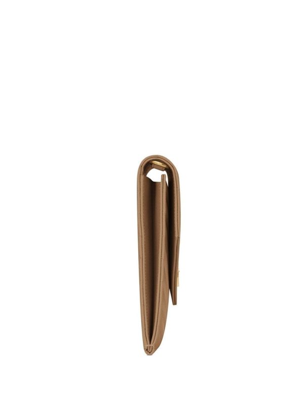 Saint Laurent quilted logo-plaque clutch bag - Image 2
