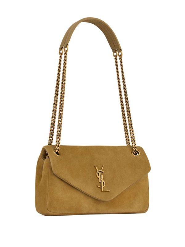 Saint Laurent Calypso suede shoulder bag - Image 3