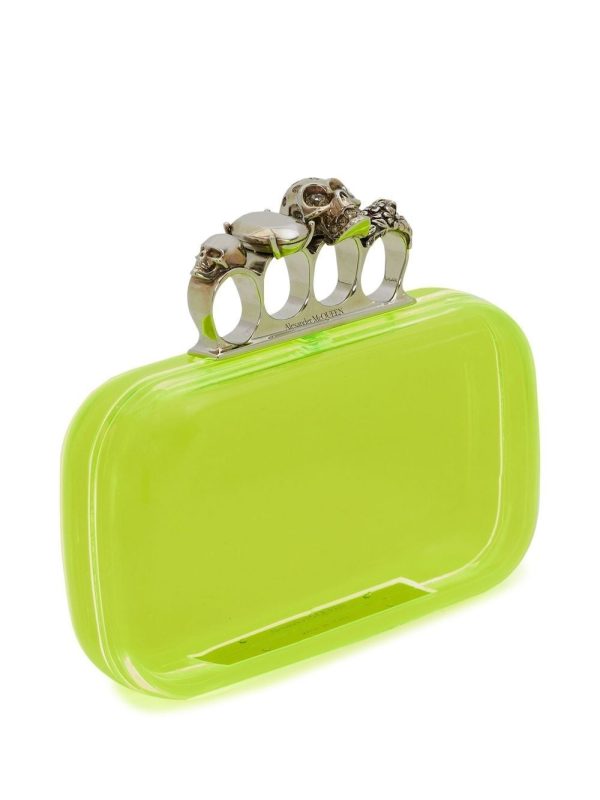 Alexander McQueen Skull knuckle-duster clutch bag - Image 3