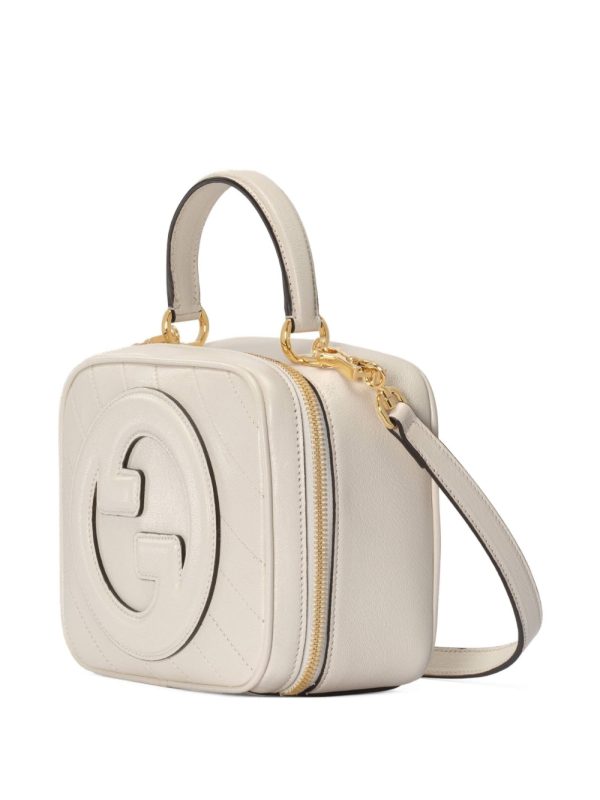 Gucci Blondie logo-patch tote bag - Image 3