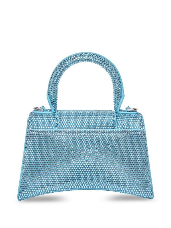 Balenciaga Hourglass crystal-embellished shoulder bag - Image 3