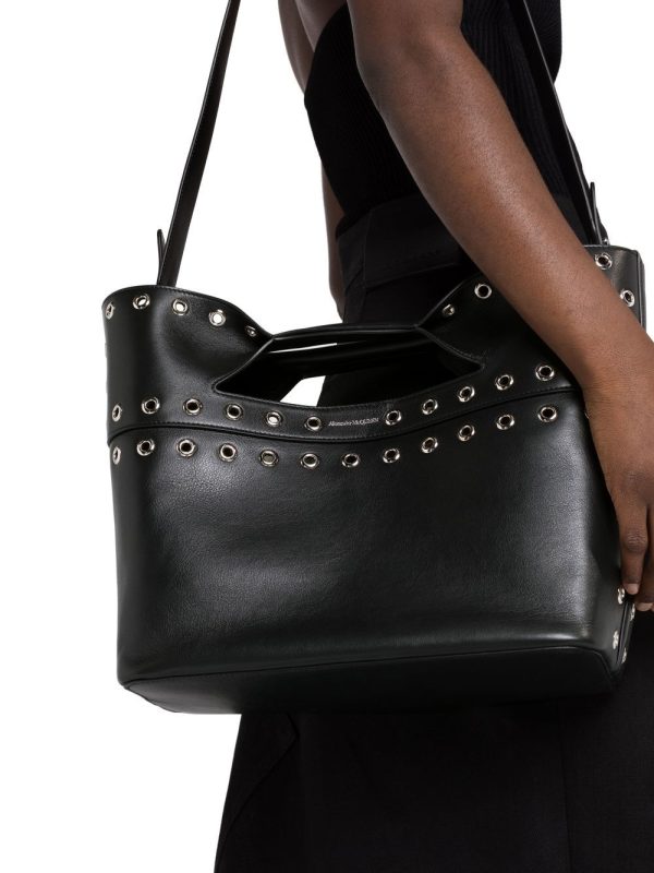 Alexander McQueen The Bow eyelet tote bag - Image 3