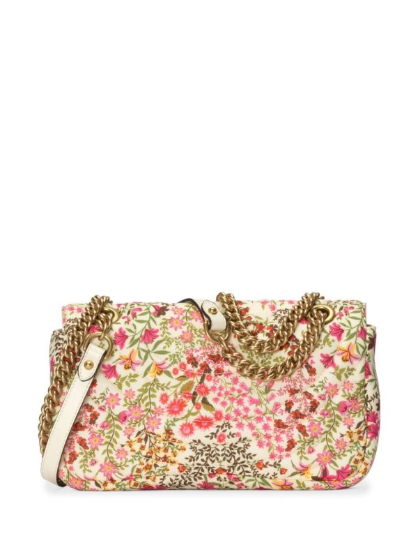 Gucci small GG Marmont floral shoulder bag - Image 4