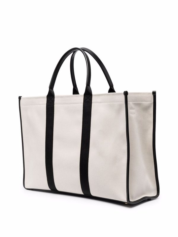 Balenciaga two-tone organic cotton tote - Image 3