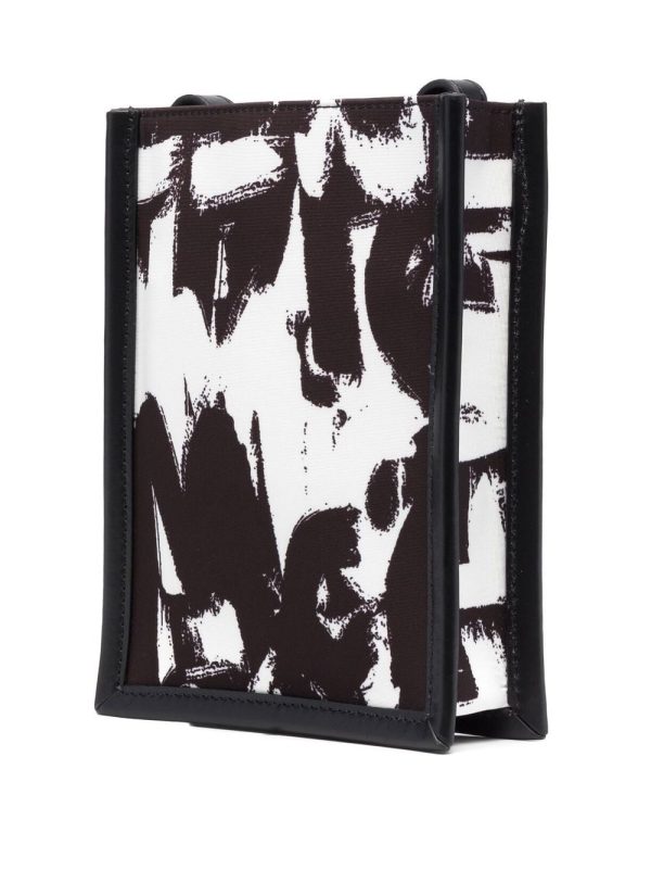 Alexander McQueen graffiti-print crossbody bag - Image 4