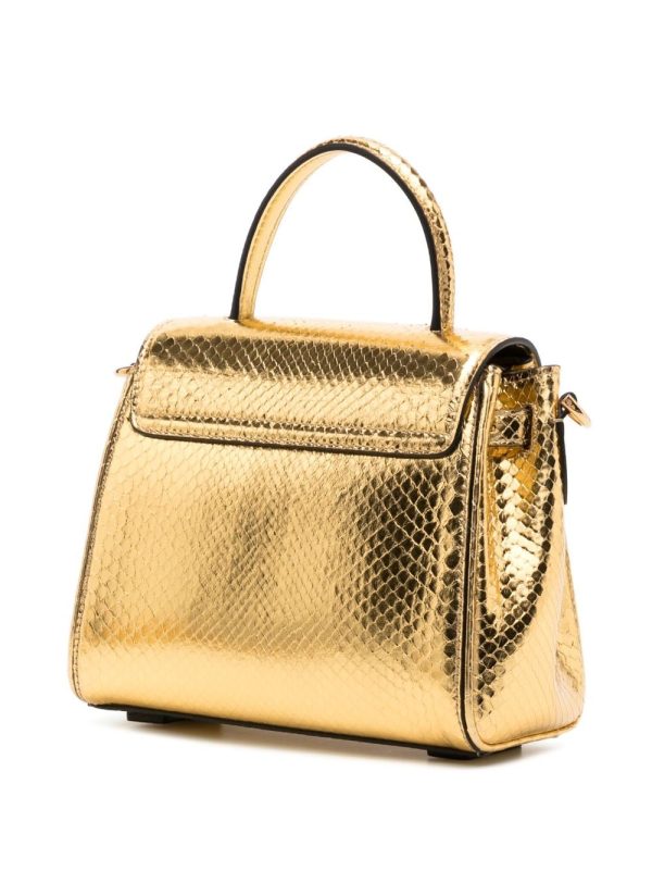 Versace small La Medusa python-effect tote bag - Image 3