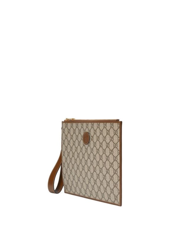 Gucci jacquard monogram clutch bag - Image 3