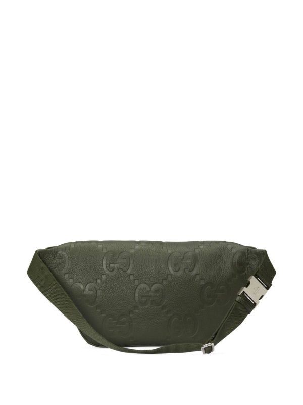 Gucci Jumbo GG monogram-embossed belt bag - Image 3
