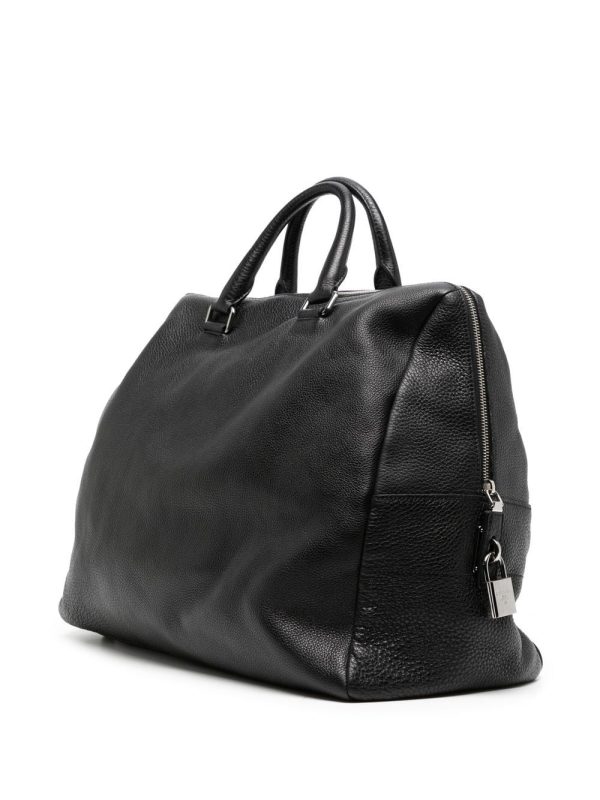 Prada grained-leather holdall tote bag - Image 3
