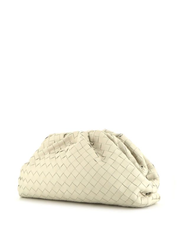 Bottega Veneta   Intrecciato gathered clutch - Image 3