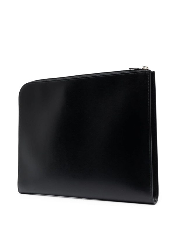 Alexander McQueen Graffiti logo-print clutch - Image 4