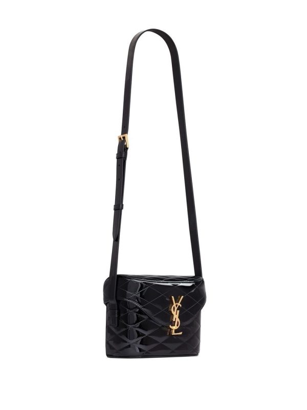 Saint Laurent quilted patent-leather bucket bag - Image 4