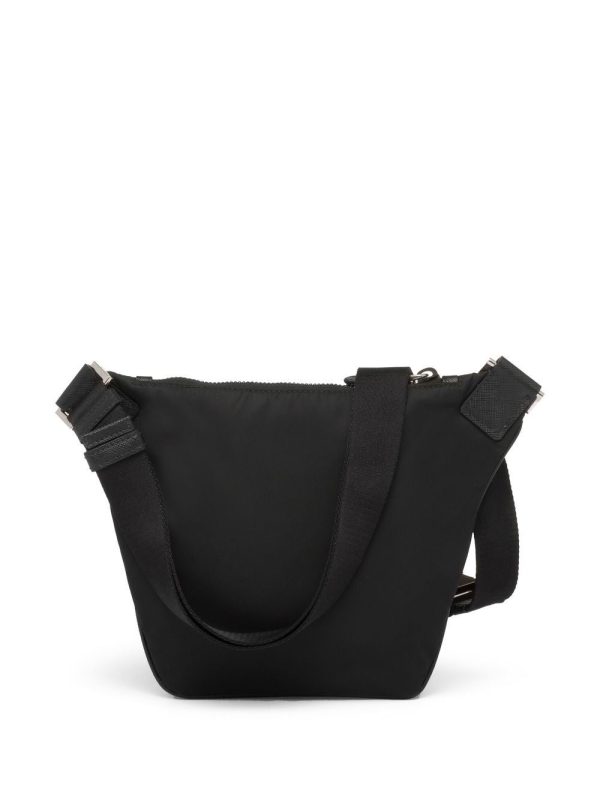 Prada recycled nylon Saffiano leather shoulder bag - Image 3