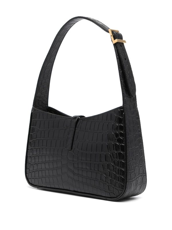 Saint Laurent 5A7 crocodile-effect shoulder bag - Image 3