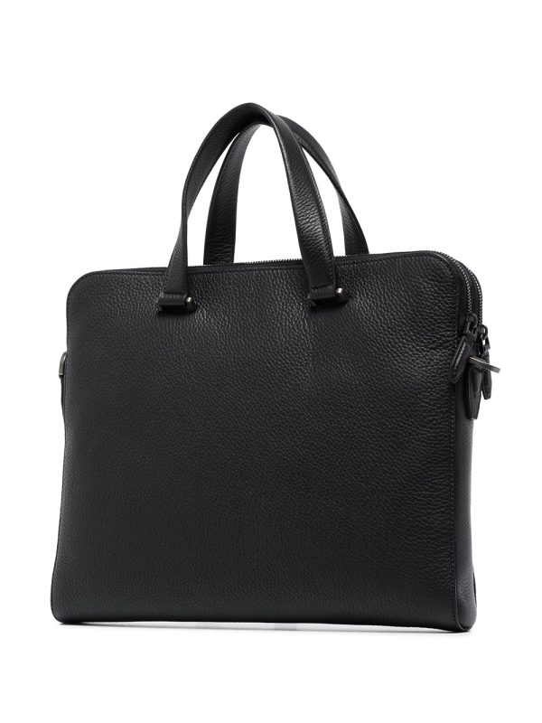 Ferragamo logo-plaque leather briefcase - Image 3