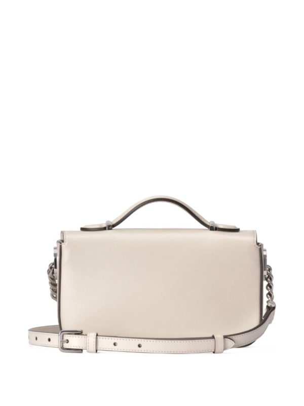 Gucci foldover-top leather shoulder bag - Image 3