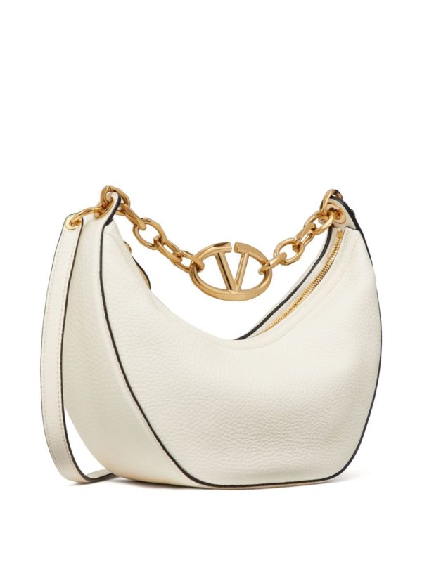 Valentino Garavani small VLogo Moon leather shoulder bag - Image 3