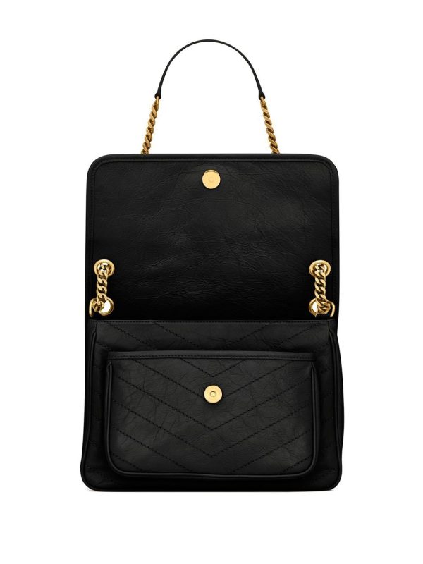 Saint Laurent Niki logo-lettering shoulder bag - Image 4