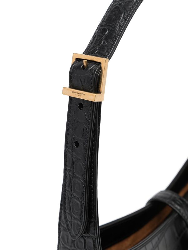 Saint Laurent 5A7 crocodile-effect shoulder bag - Image 4