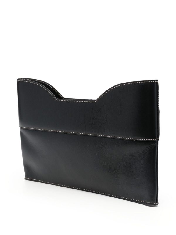 Alexander McQueen leather clutch bag - Image 4