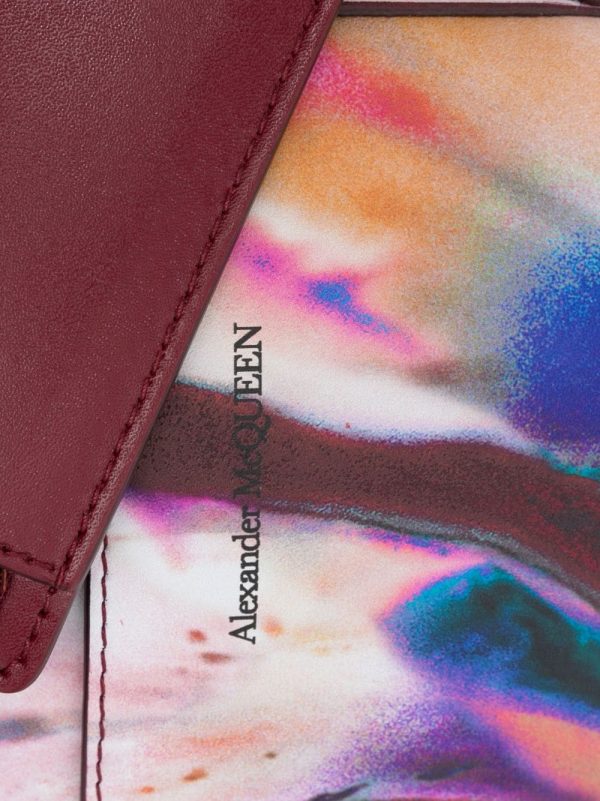 Alexander McQueen Solarised Flower-print shoulder bag - Image 4