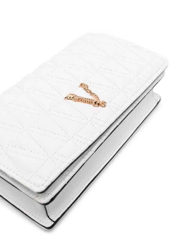 Versace Virtus leather crossbody bag - Image 4