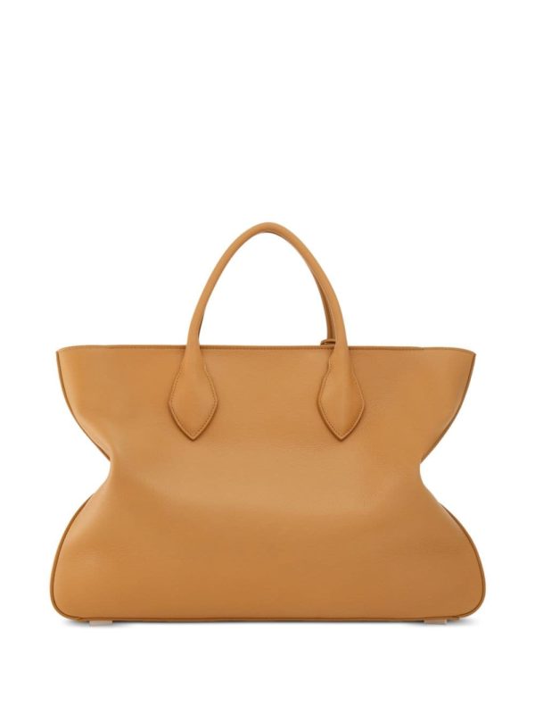 Ferragamo logo-print leather tote bag - Image 4