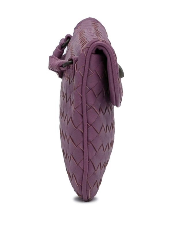 Bottega Veneta   2012-2022 Intrecciato leather crossbody bag - Image 4