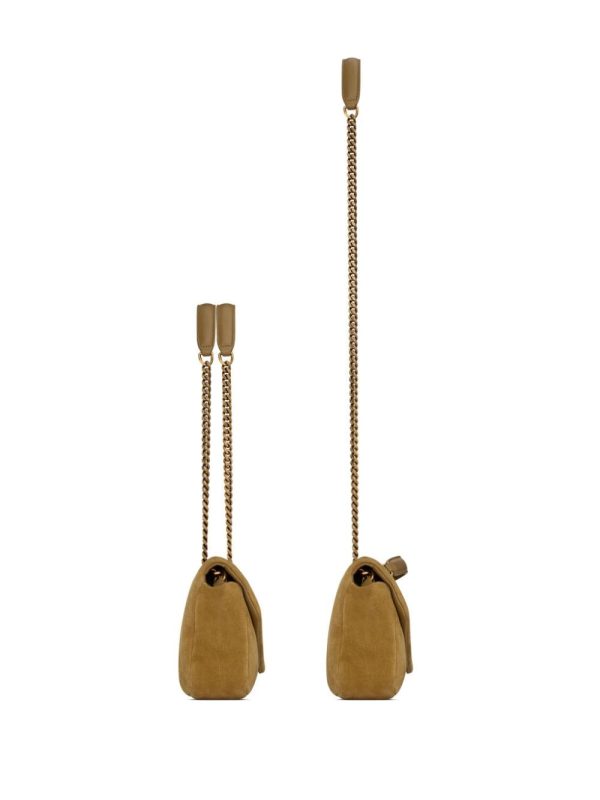 Saint Laurent Calypso suede shoulder bag - Image 4