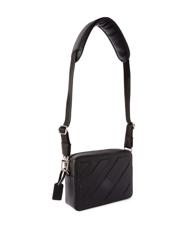 Off-White Diag-stripe leather camera bag - Image 4