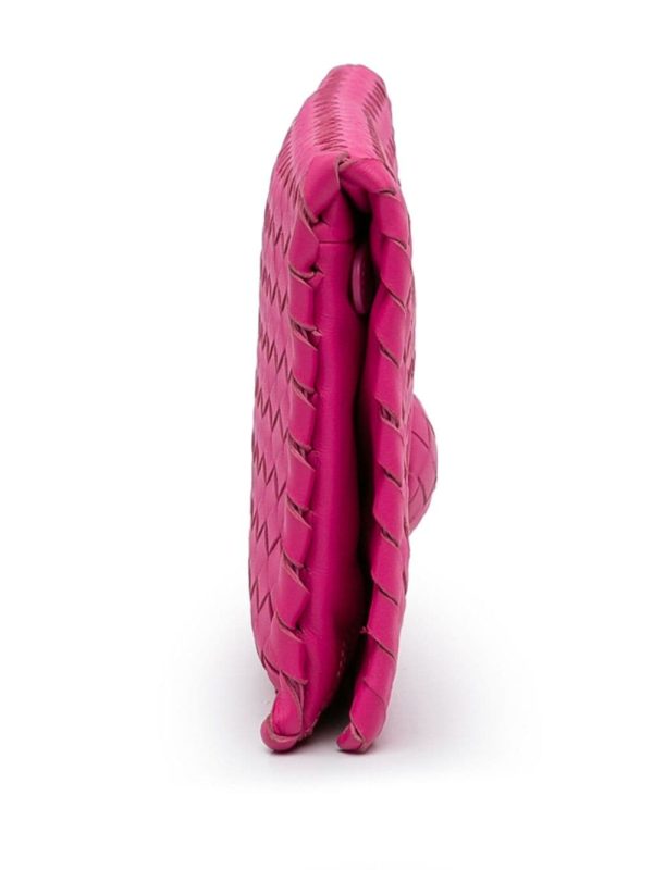 Bottega Veneta   2012 Intrecciato flap clutch bag - Image 4