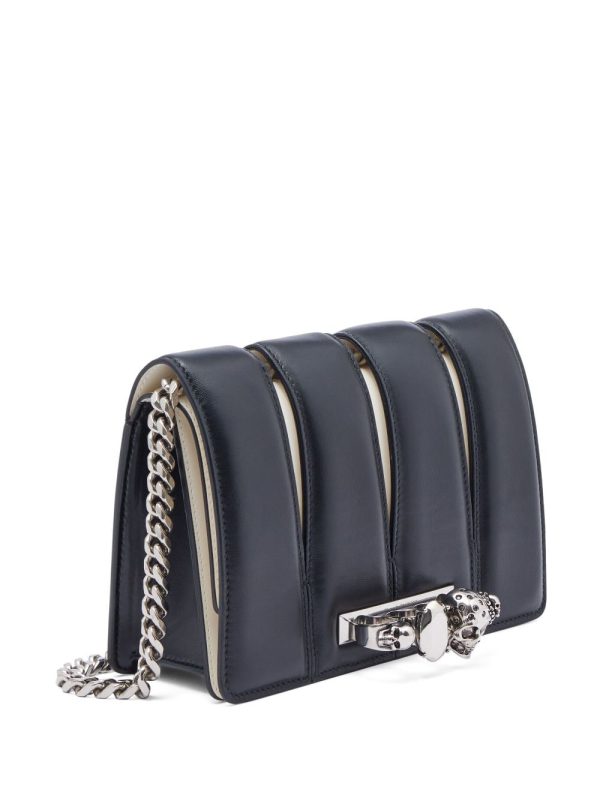 Alexander McQueen Slash studded chain-link bag - Image 4