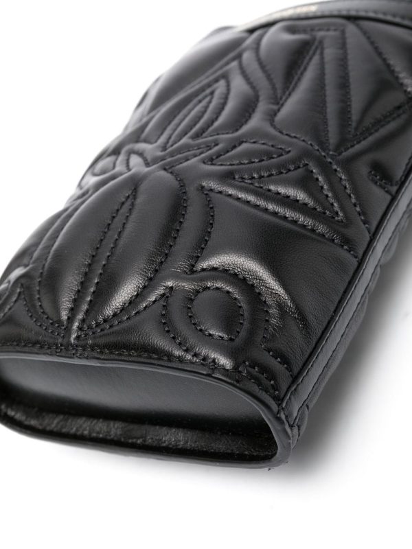 Alexander McQueen embroidered mini bucket bag - Image 3