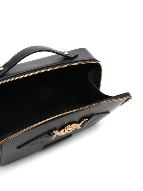 Versace Medusa Head-plaque leather tote bag - Image 4
