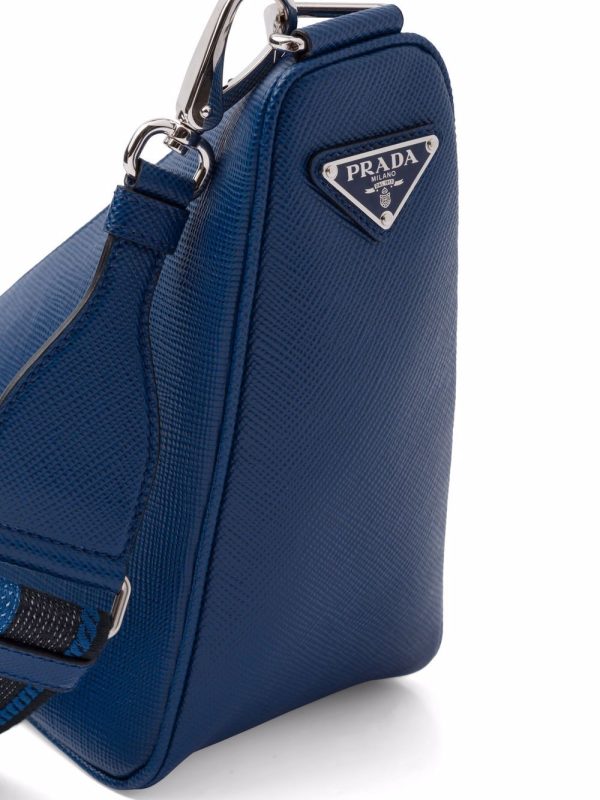 Prada Saffiano leather Triangle bag - Image 4