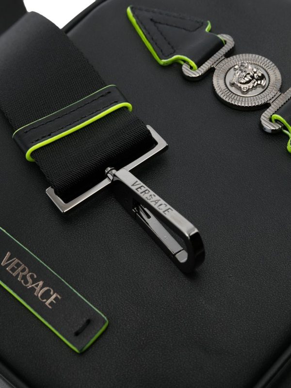 Versace Medusa Biggie leather crossbody bag - Image 4